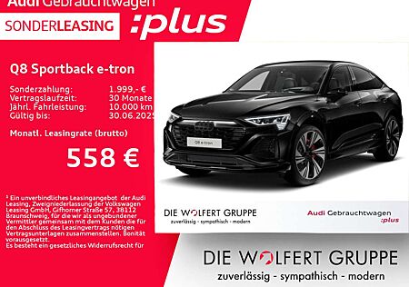 Audi Q8 e-tron S line 55 quattro ACC*360°
