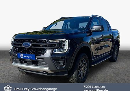 Ford Ranger gebraucht kaufen Ford Ranger 2.0 DOKa/Ka+ Autm. Wildtrak *AHK *NAVI *GRA *CA
