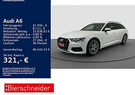 Audi A6 Av 40 TDI S-Line Black 20 AHK B&O ACC 360