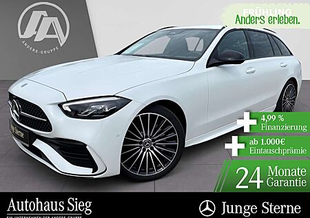 Mercedes-Benz C 180 T AMG Adv+MBUX+Night+LED+360+AHK+EAS+Night
