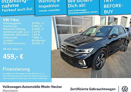 VW T-Roc Volkswagen 1.5 TSI R-Line DSG AHK Navi LED uvm