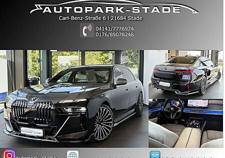 BMW 740xd 740 M Sport TwoTone TV Massage Sky Kristal