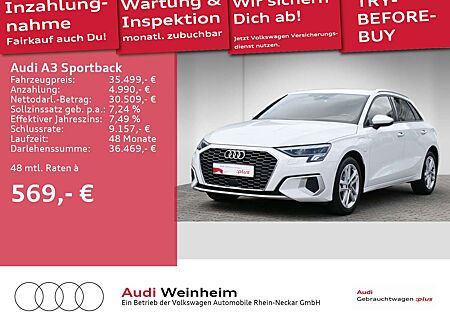 Audi A3 40 TFSIe adva Matrix-LED Sport uvm