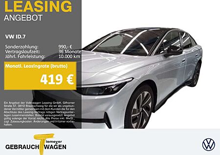 VW ID.7 Volkswagen PRO PERFORMANCE LM20 WÄRMEPUMPE IQ.LIGHT AH