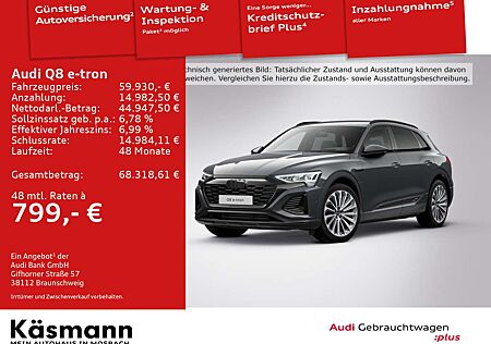 Audi Q8 e-tron S line 55 qu AHK HUD 360° MATRIX B&O