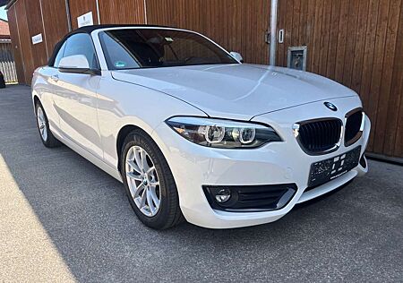 BMW 218 i Cabrio Advantage LED AHK Tempom. Einparkhil