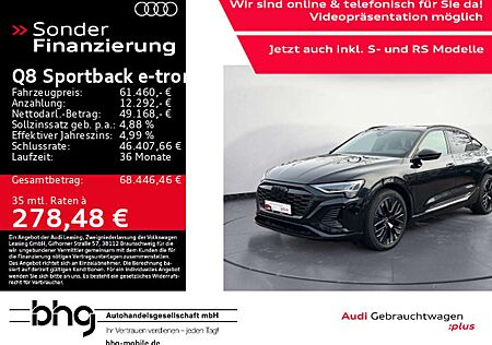 Audi Q8 e-tron Sportback 55 quattro S-line Matrix/AHK