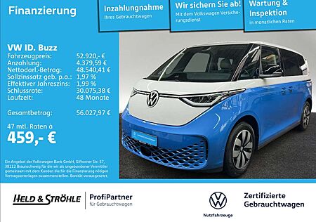 VW ID.BUZZ Volkswagen ID. Buzz Pro 210 kW AHK FLEXBOARD MASSAGE IDA KAM