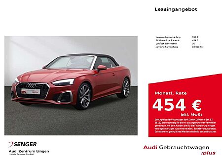 Audi A5 Cabriolet S line 35 TDI Matrix B&O AHK Navi