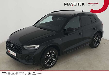 Audi Q5 S line 40 TDI quatt Pano Matrix R-Cam AHK Black Le