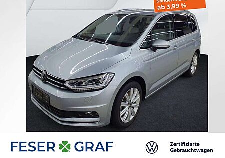 VW Touran Volkswagen Highline 2.0 TDI DSG Navi AHK Kamera LED SiHz