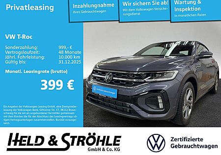 VW T-Roc Volkswagen Cabrio R-LINE 1.5 TSI DSG LED+ NAV AHK 17"