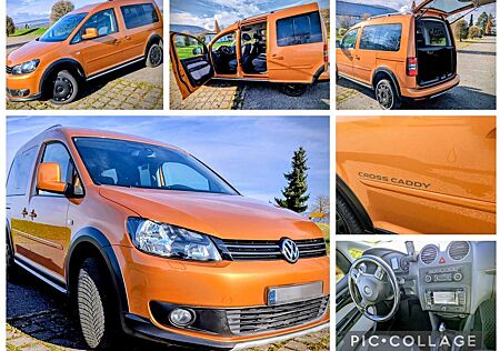 VW Caddy Volkswagen Cross TDI DSG Standh/Allr/AHK 8fach bereift