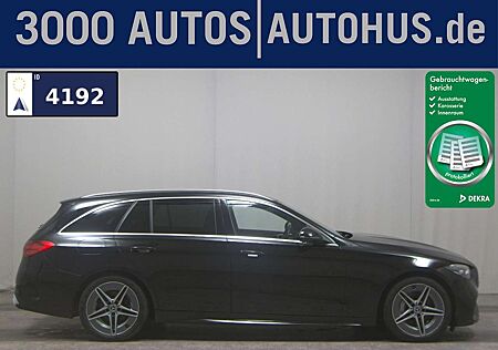 Mercedes-Benz C 200 gebraucht kaufen Mercedes-Benz C 200 T d AMG-Line Navi LED MBUX+ Pano 360°