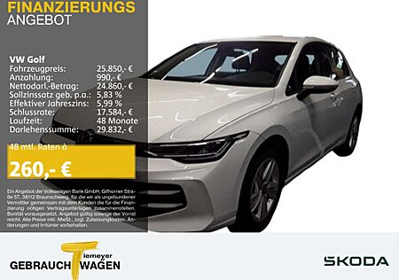 VW Golf Volkswagen 1.5 eTSI DSG LIFE READY2DISCOVER SITZH behM