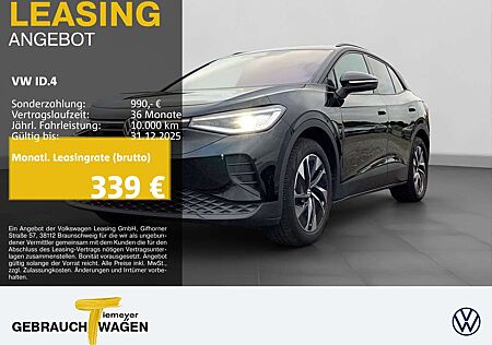 VW ID.4 Volkswagen PRO 286PS LM19 SITZH NAVI WÄRMEPUMPE
