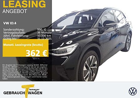 VW ID.4 Volkswagen PRO 286PS LM19 SITZH NAVI WÄRMEPUMPE