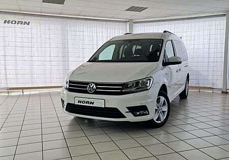 VW Caddy Volkswagen Maxi Comfo. BMT, 1.Hand, Navi, AHK, unfallfrei,LMF