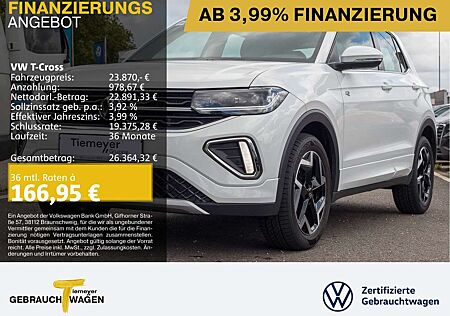 VW T-Cross Volkswagen 1.0 TSI R-LINE LM17 NAVI ASSIST