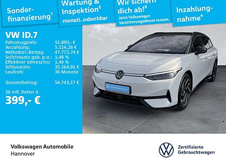 VW ID.7 Volkswagen Tourer Pro S Navi AHK LED Kamera HuD PDC AC