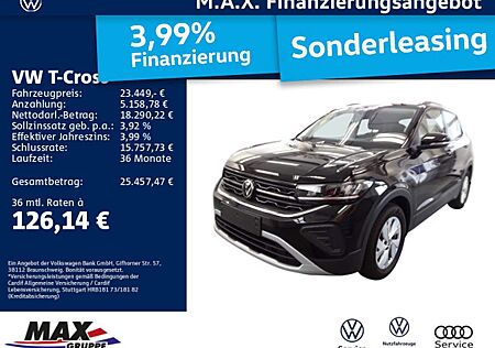 VW T-Cross Volkswagen 1.0 LIFE AHK+KAMERA+NAVI+ACC+APP+LED+ALU