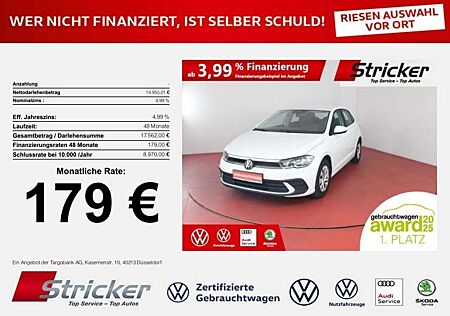 VW Polo Volkswagen Life 1.0 179,-ohne Anzahlung Sitzheizung App-Conn