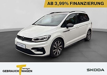VW Touran gebraucht kaufen VW Touran Volkswagen 2.0 TDI DSG R-LINE BLACK 7-SITZE PANO ST.