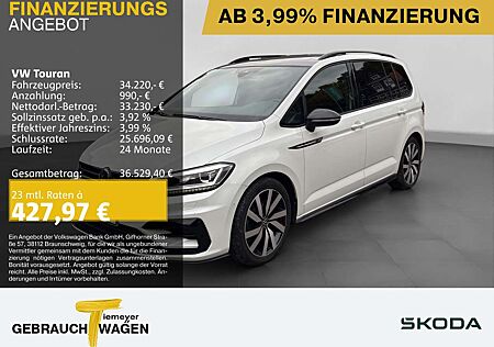 VW Touran Volkswagen 2.0 TDI DSG R-LINE BLACK 7-SITZE PANO ST.