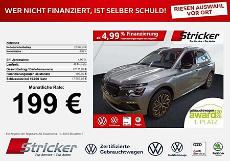 Skoda Kamiq Tour 1.0TSI DSG 199,-ohne Anzahlung Matrix Kamera