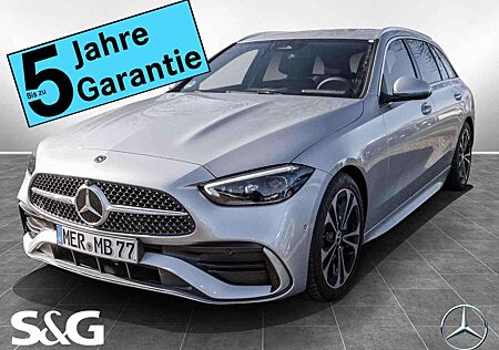 Mercedes-Benz C 200 T AMG MBUX+360°+DIG-LED+AHK+Night+Distroni