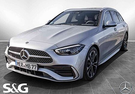 Mercedes-Benz C 200 T AMG MBUX+360°+DIG-LED+AHK+Night+Distroni