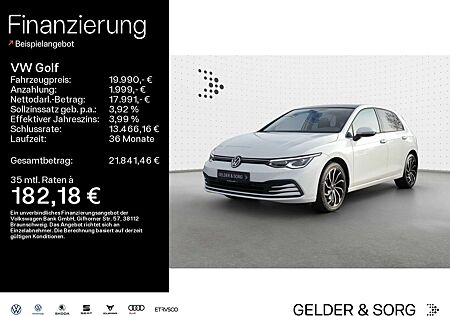 VW Golf Volkswagen Life 2.0 TDI Matrix*RFK*Massage*Pano*DAB+