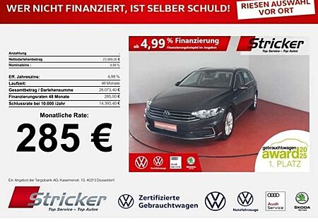 VW Passat Variant Volkswagen GTE 1.4TSI 285,-ohne Anzahlung Navi AHK Kamera