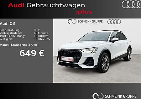 Audi Q3 45 TFSI quattro 2x S line Business Sonos Pano
