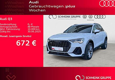 Audi Q3 45 TFSI quattro 2x S line Business Sonos Pano