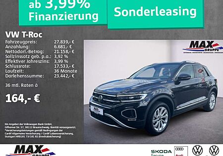 VW T-Roc Volkswagen 1.5 TSI DSG STYLE LED+VC+ACC+AHK+LANE ASS+