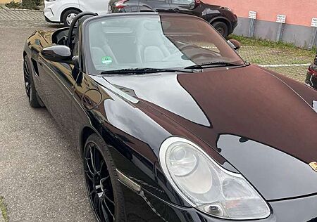 Porsche Boxster Vollausstattung Leder schwarz
