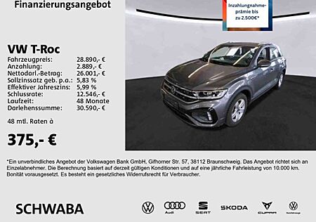 VW T-Roc Volkswagen R-Line 2.0 TSI 4M LED*VIRTUAL*AHK*ACC*17"