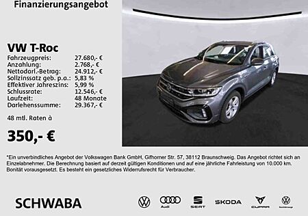 VW T-Roc Volkswagen R-Line 2.0 TSI 4M LED*VIRTUAL*AHK*ACC*17"