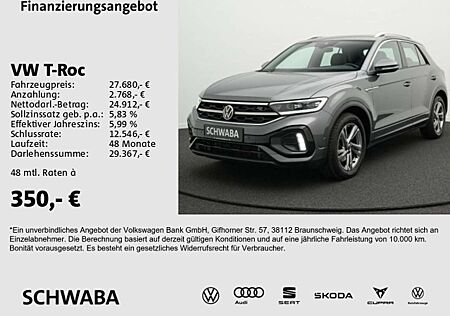 VW T-Roc Volkswagen R-Line 2.0 TSI 4M LED*VIRTUAL*AHK*ACC*17"