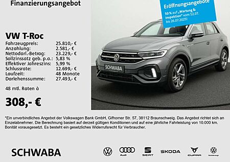 VW T-Roc Volkswagen R-Line 2.0 TSI 4M LED*VIRTUAL*AHK*ACC*17"