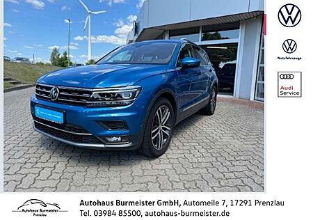 VW Tiguan Volkswagen Highline, Pano, AHK, RFK