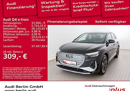Audi Q4 e-tron Q4 45 e-tron quattro LED RFK VIRTUAL SITZHZG DAB