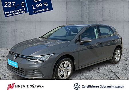 VW Golf Volkswagen VIII 1.5 TSI LIFE LED+NAVI+DAB+SHZ+2xPDC+16