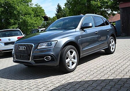 Audi Q5 2.0 TDI quattro/ 3x S-Line/Voll/Pano/AHK/ACC