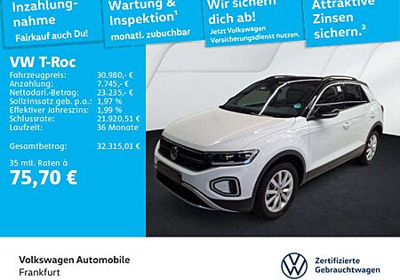 VW T-Roc Volkswagen 2.0 TDI DSG Goal Navi LEDPlus DAB+ FrontAs
