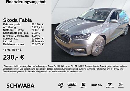 Skoda Fabia Selection 1.0 TSI DSG *PANO*LED*NAVI*16"*