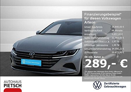 VW Arteon Volkswagen Shooting Brake 2.0 TDI Elegance AHK Navi VC LED