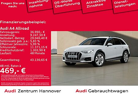 Audi A4 Allroad 40 TDI quattro Kamera AHK virtual LED