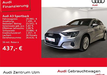 Audi A3 advanced 30 TFSI NAV+ VIRTUAL PDC